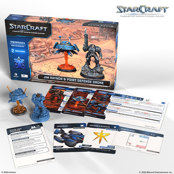 StarCraft TMG: Terran- Jim Raynor (Raynor's Raiders), Hero Expansion Set