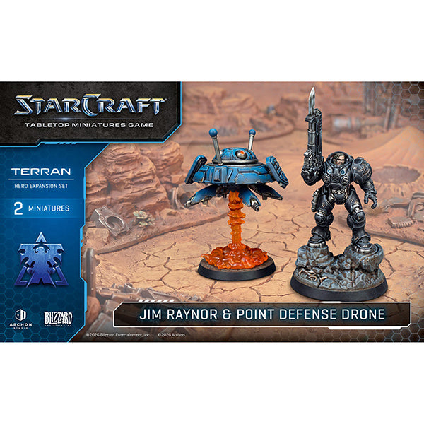 StarCraft TMG: Terran- Jim Raynor (Raynor's Raiders), Hero Expansion Set