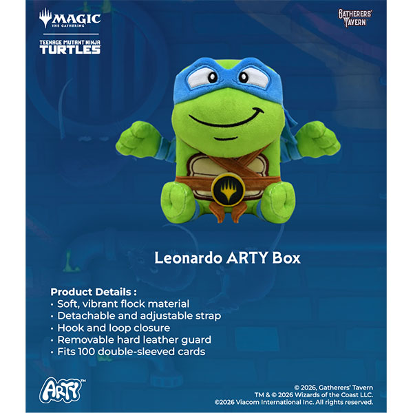 Deckbox: MTG ARTY Box- Teenage Mutant Ninja Turtles