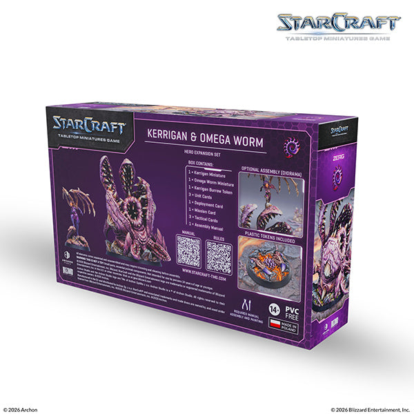 StarCraft TMG: Zerg- Kerrigan (Primal Kerrigan), Hero Expansion Set