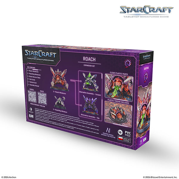 StarCraft TMG: Zerg- Roach, Expansion Set
