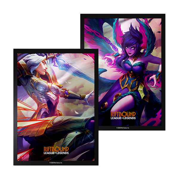 Card Sleeves: Riftbound- Vendetta- Kayle vs Morgana (2x 50ct)