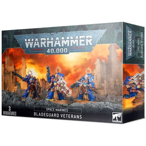 Warhammer 40k, Space Marines: Bladeguard Veterans 3 Citadel Miniatures/Figurines