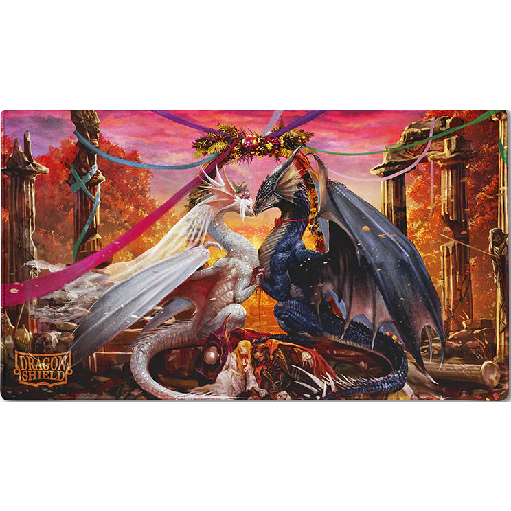 Dragon Shield Playmat & Tube Valentine Dragon 2023