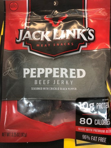 Jack Link's Beef Jerky - Peppered 3.25oz
