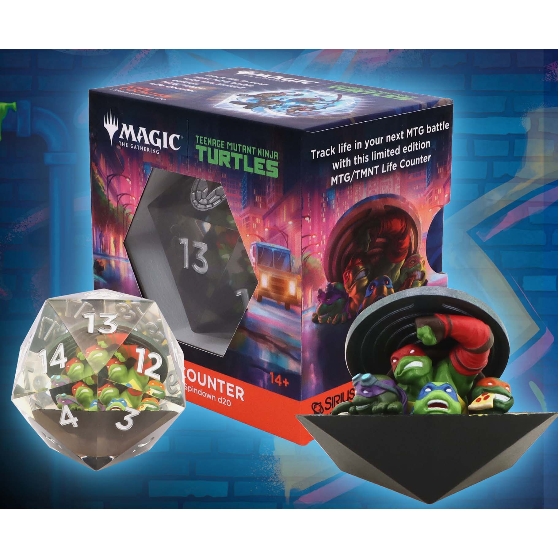 MTG: Teenage Mutant Ninja Turtles 55MM D20 Life Counter