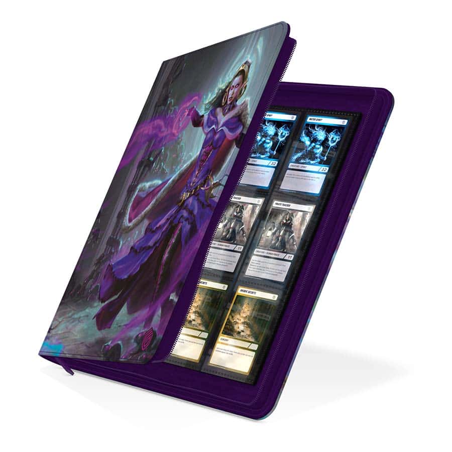 ULTIMATE GUARD: MAGIC THE GATHERING: REALITY FRACTURE (FRA): ZIPFOLIO 480 XENOSKIN (12-POCKET BINDER): LILIANA THE FAULTLESS AND LILIANA THE REPENTANT