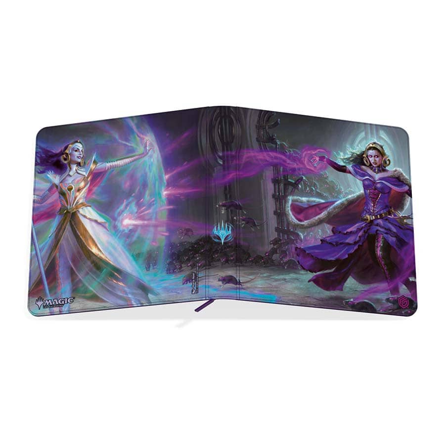 ULTIMATE GUARD: MAGIC THE GATHERING: REALITY FRACTURE (FRA): ZIPFOLIO 480 XENOSKIN (12-POCKET BINDER): LILIANA THE FAULTLESS AND LILIANA THE REPENTANT