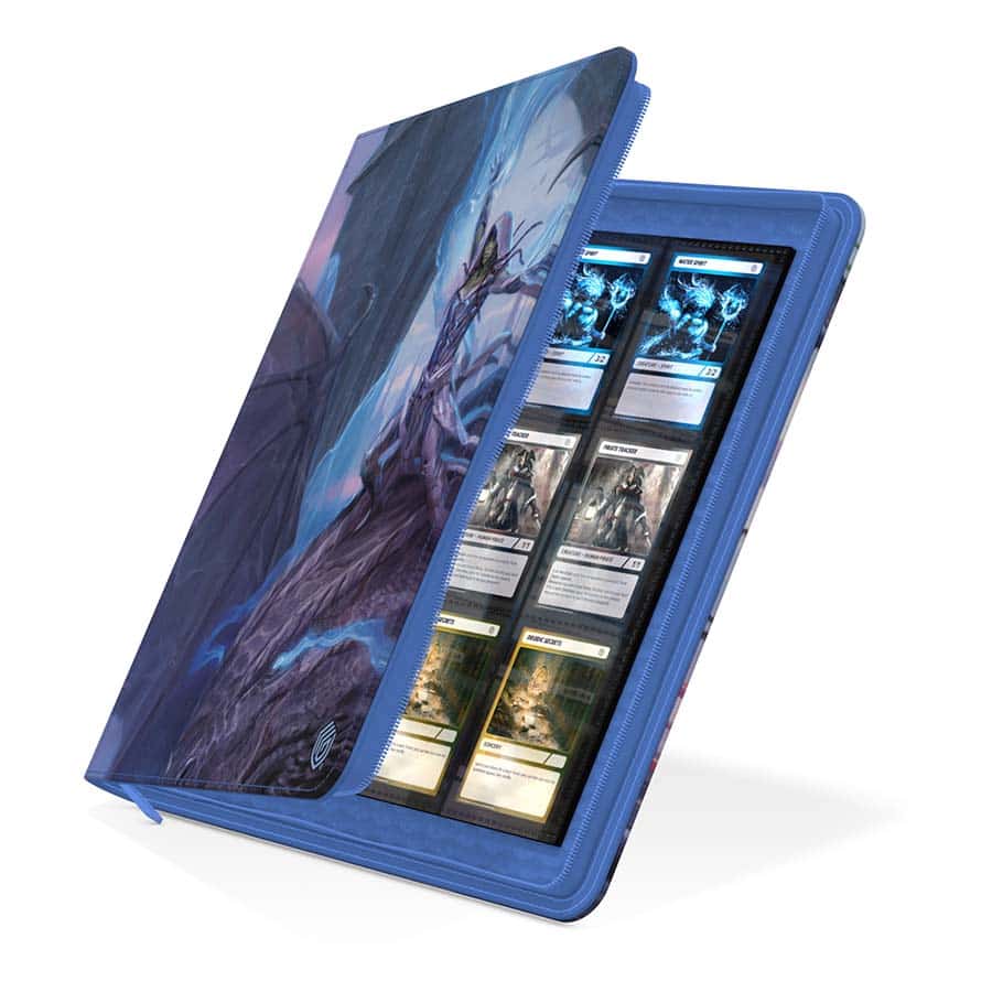 ULTIMATE GUARD: MAGIC THE GATHERING: REALITY FRACTURE (FRA): ZIPFOLIO 480 XENOSKIN (12-POCKET BINDER): VRASKA SOUL OF STONE AND VRASKA THE CUTTING GLA