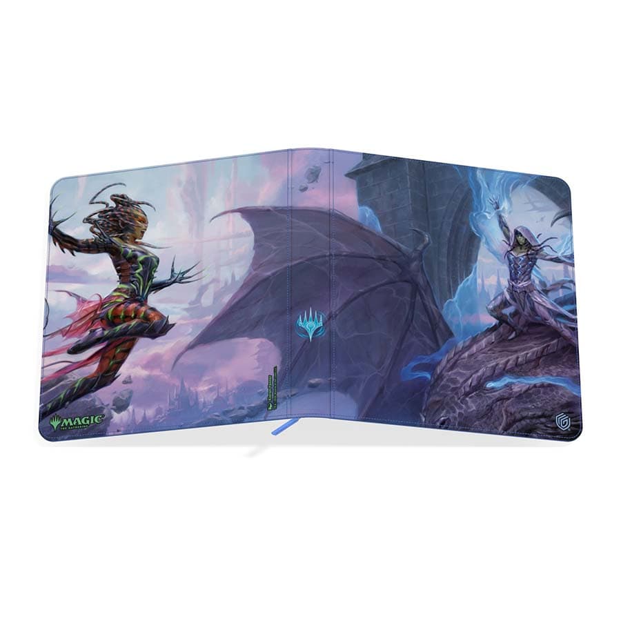 ULTIMATE GUARD: MAGIC THE GATHERING: REALITY FRACTURE (FRA): ZIPFOLIO 480 XENOSKIN (12-POCKET BINDER): VRASKA SOUL OF STONE AND VRASKA THE CUTTING GLA