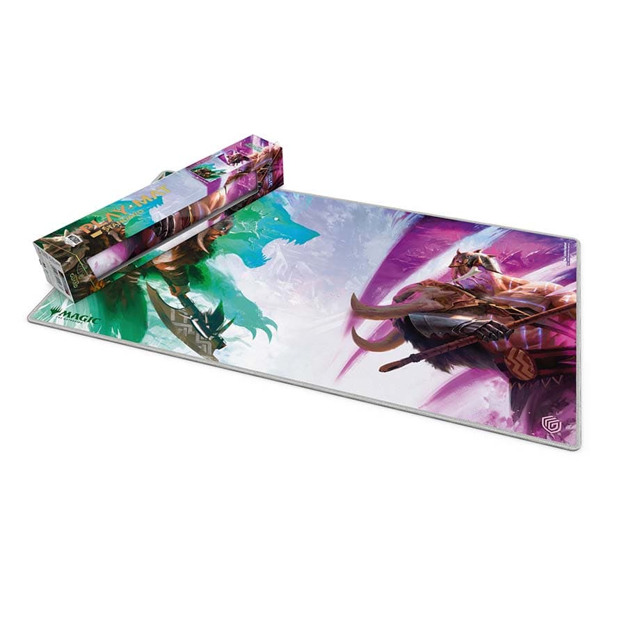 ULTIMATE GUARD: MAGIC THE GATHERING: REALITY FRACTURE (FRA): PLAYMAT: WAY OF THE WILDSPEAKER AND WAY OF THE DEATHBRINGER